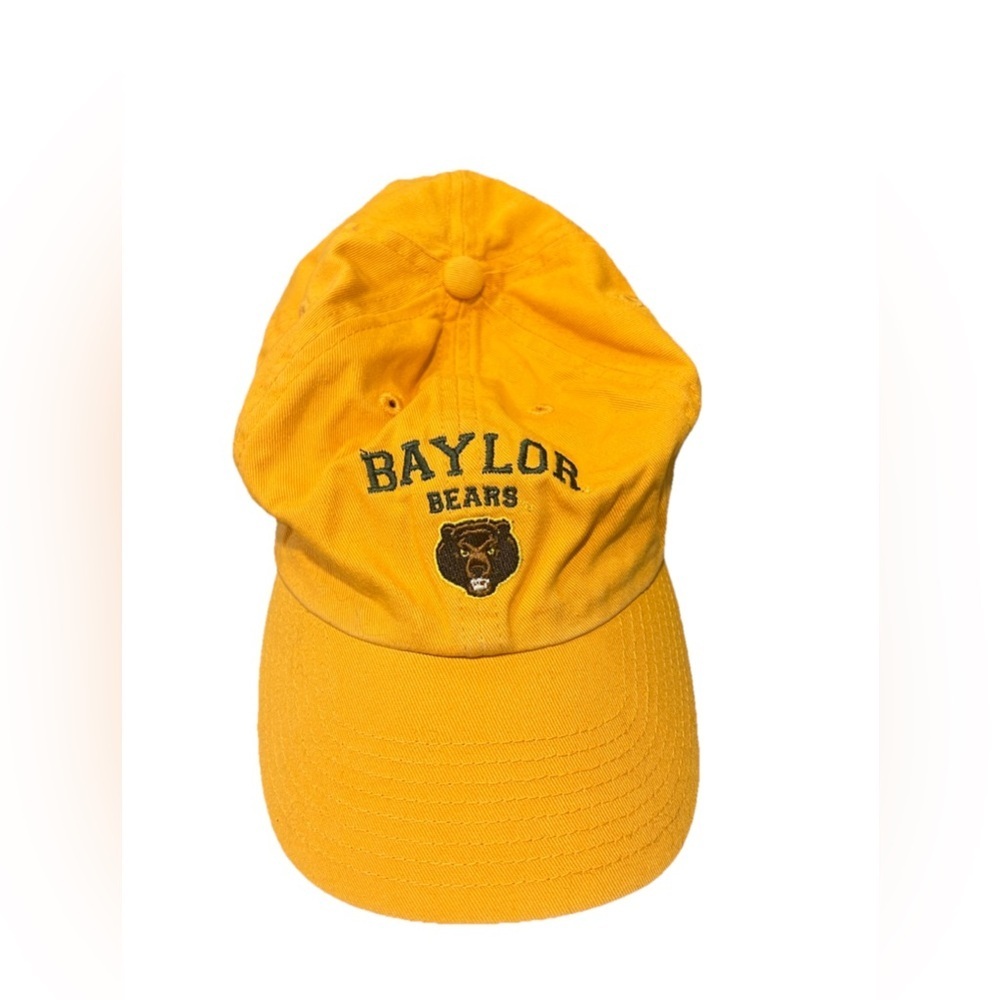 Baylor University Bears ‘47 Embroidered YellowAdjustable Strap Hat Cap (0812)